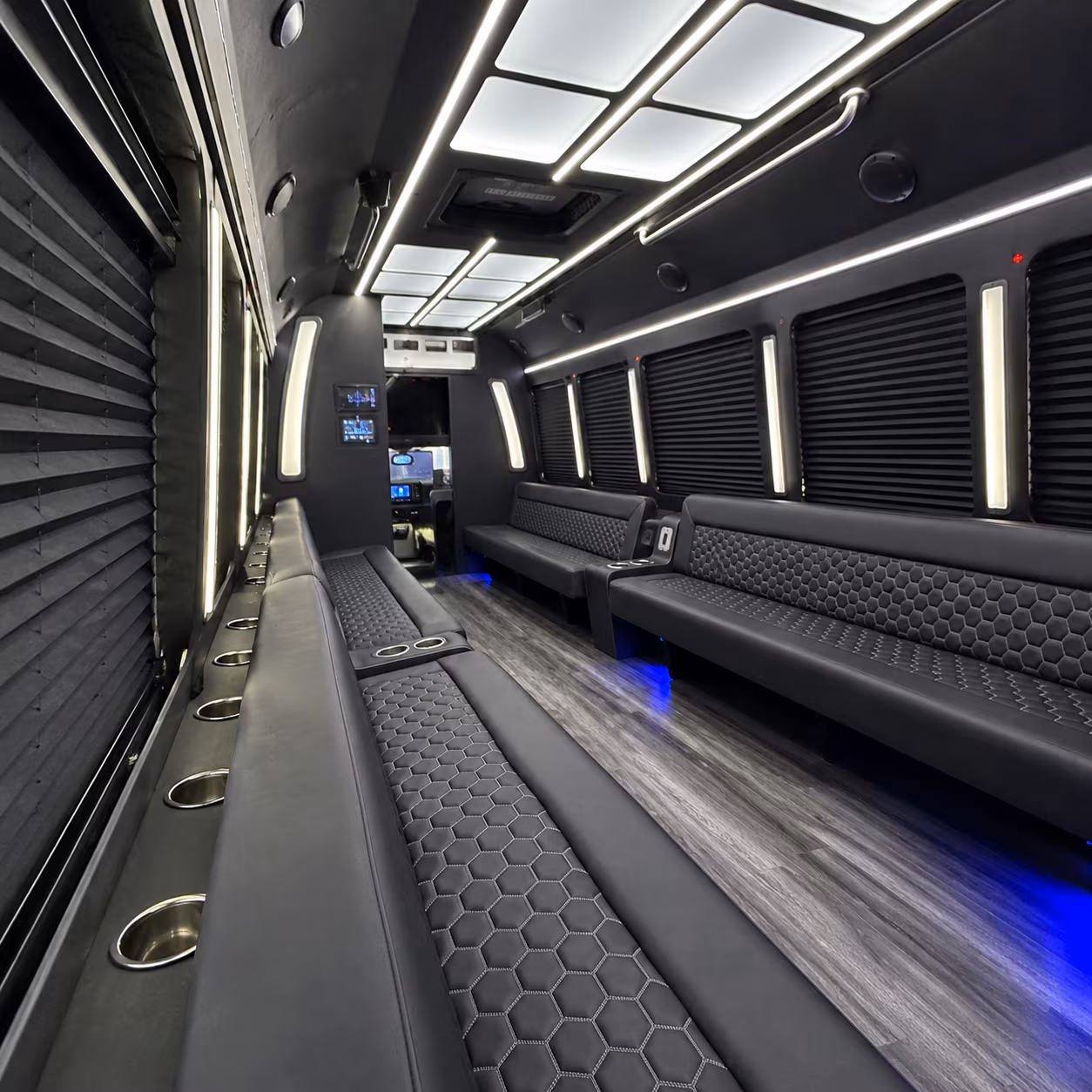 framingham party bus rental interior