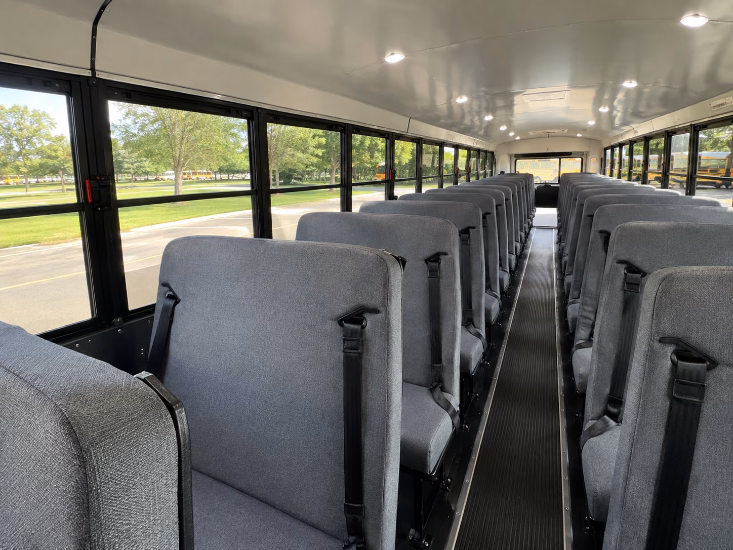 framingham school bus inside