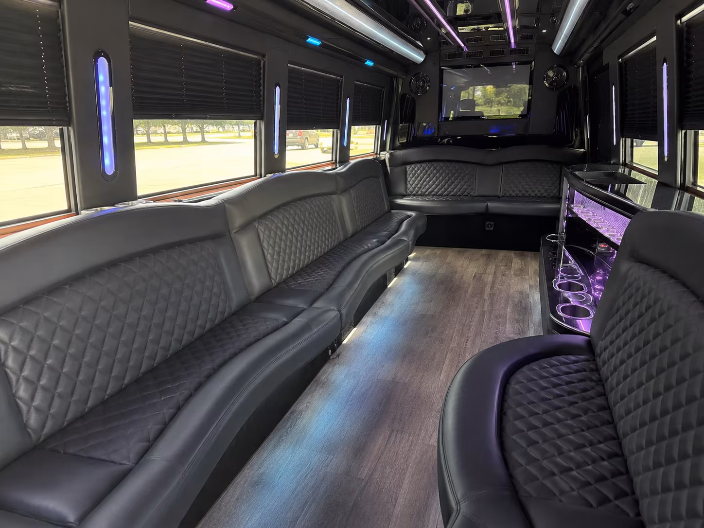 gillette stadium party bus rental